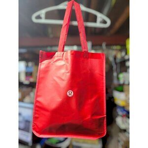 lululemon shopping bag x 3 red Large
